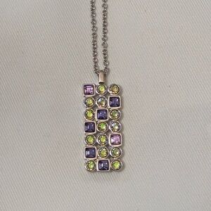 Touchstone Crystal Morse Code Pendant